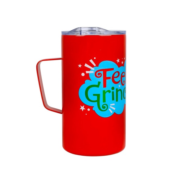 Dr.Seuss The Grinch Feelin Grinchy Travel Mug - Picture 2 of 5